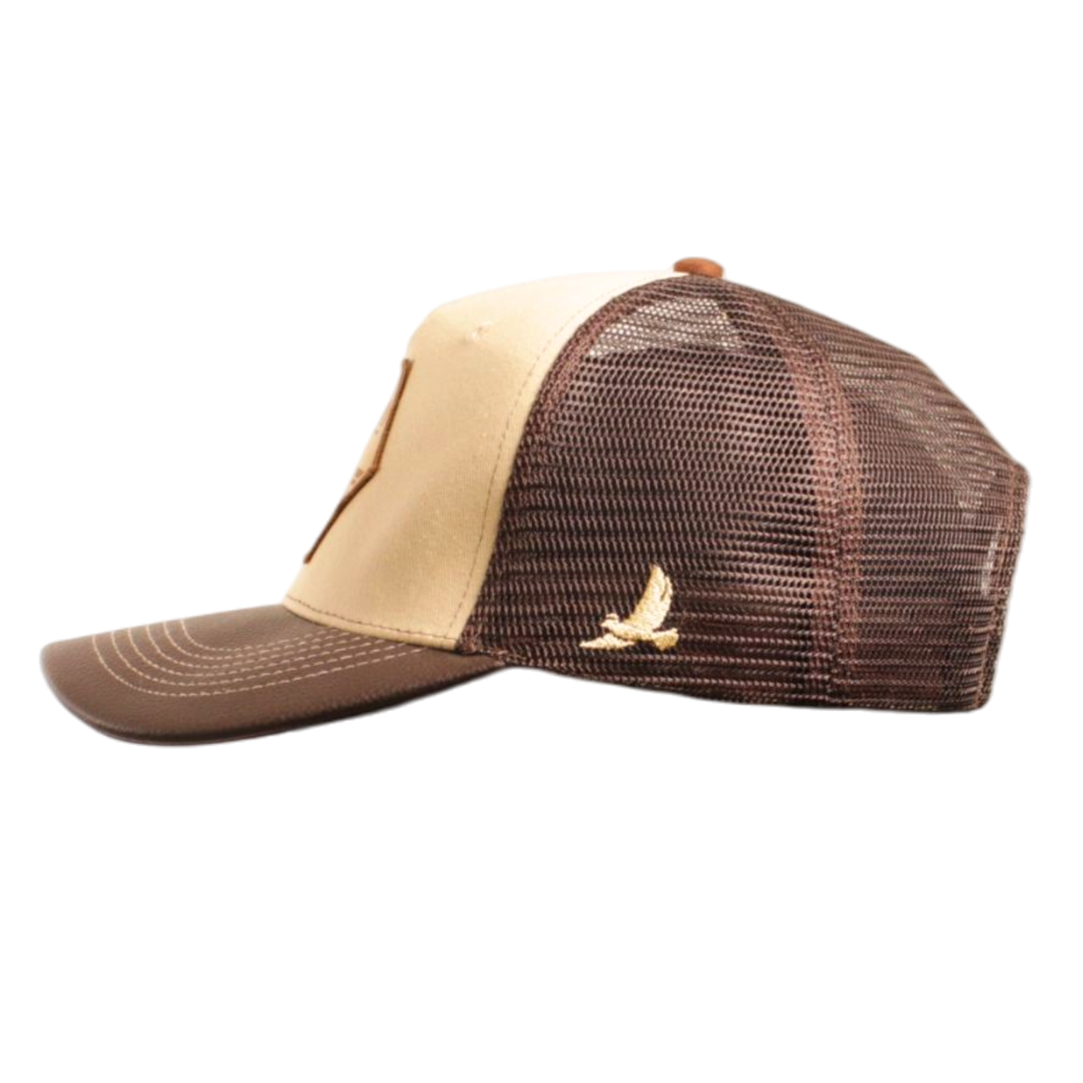 CASQUETTE "SIGNATURE" MARRON / BEIGE  BLACKHAWK