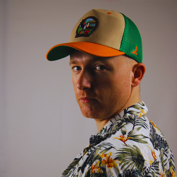 CASQUETTE "SIGNATURE" VERT / ORANGE AMAZONIA