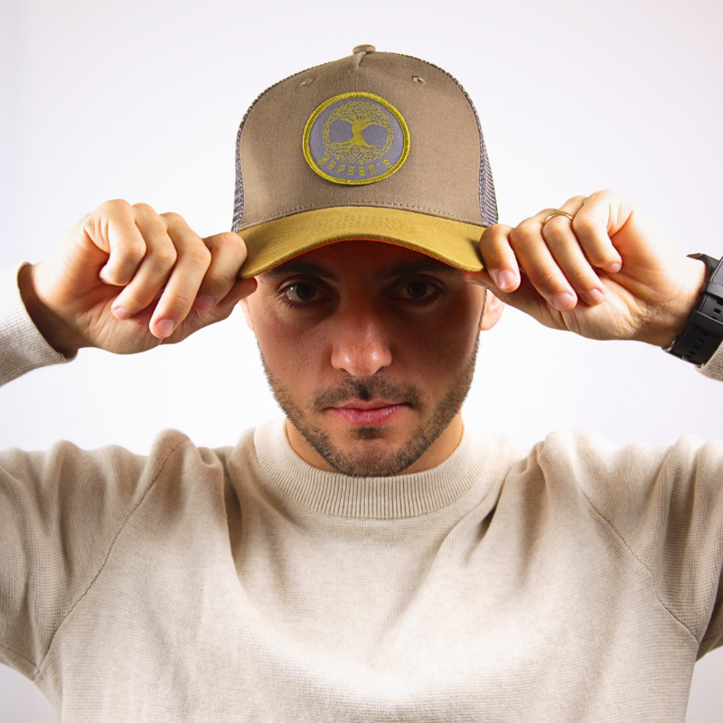 CASQUETTE "SIGNATURE" KAKI / GRIS YGGDRASIL