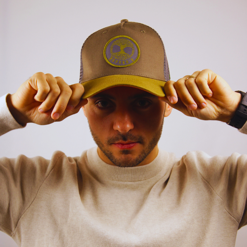 CASQUETTE "SIGNATURE" KAKI / GRIS YGGDRASIL