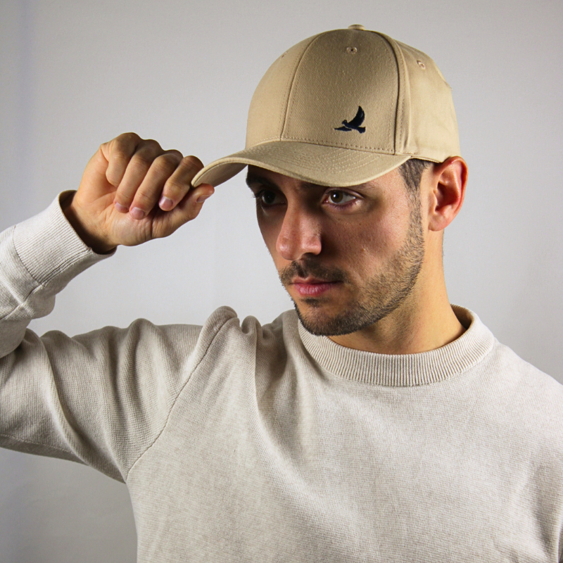 CASQUETTE "HORIZON" COTON BEIGE SABLE