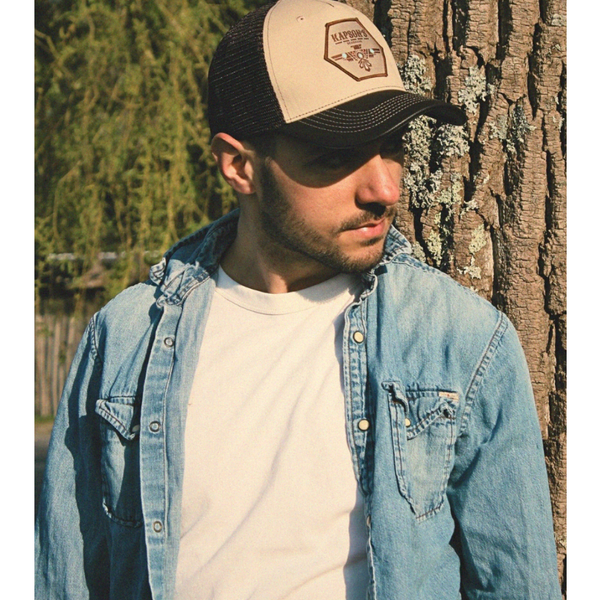 CASQUETTE MARRON / BEIGE  BLACKHAWK