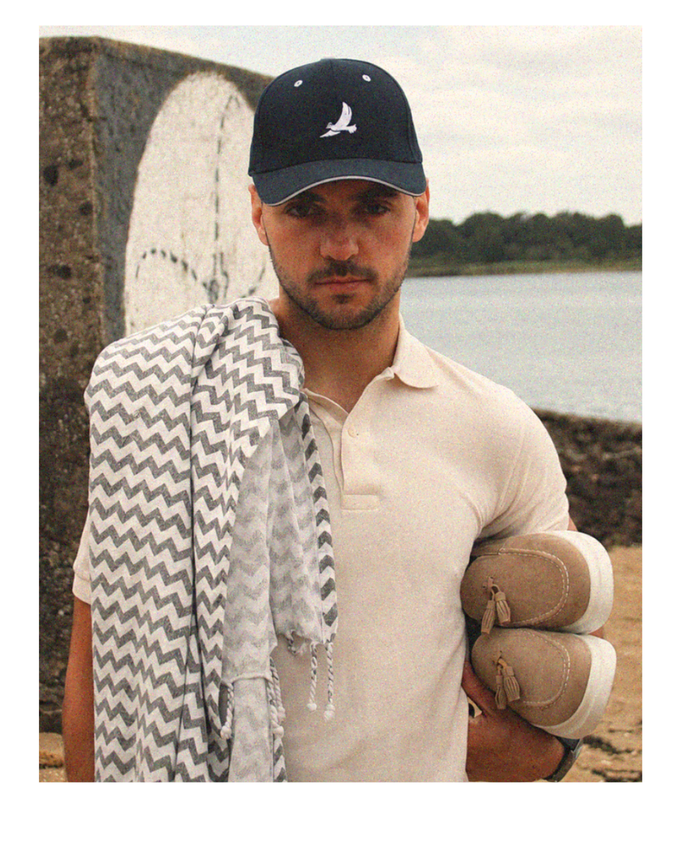 CASQUETTE COTON BLEU MARINE