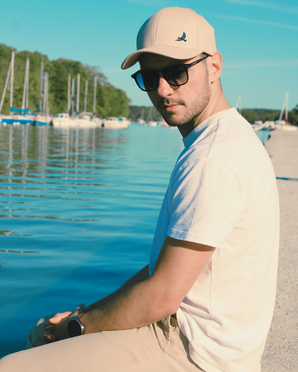 CASQUETTE "HORIZON" COTON BEIGE SABLE