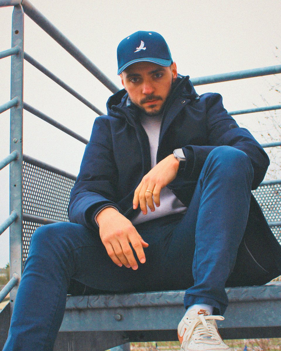 CASQUETTE "ORIGINE" COTON DARK NAVY
