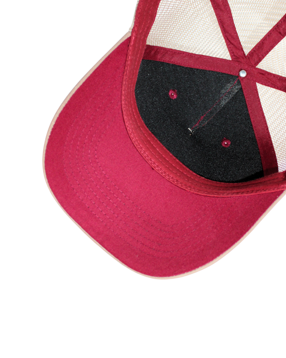 CASQUETTE ROUGE / BEIGE RYŌKŌ