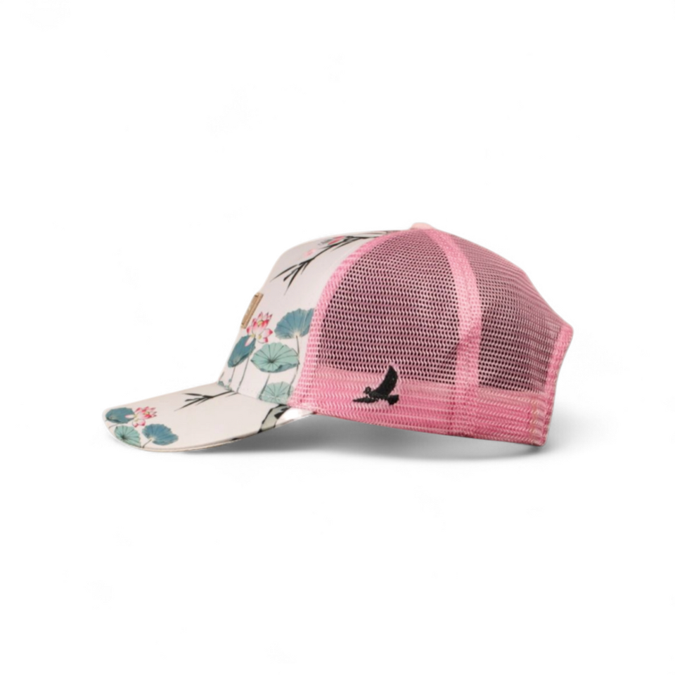 CASQUETTE FLEURIE ASIAN FLOWERS