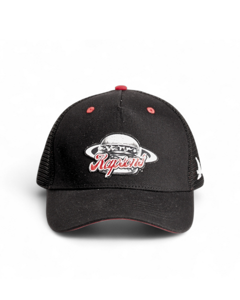 CASQUETTE "SIGNATURE" NOIR / ROUGE SPACE BURGER