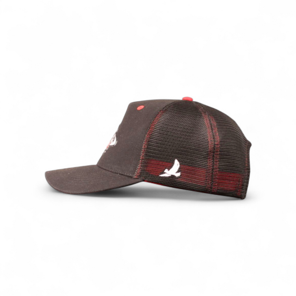 CASQUETTE NOIR / ROUGE SPACE BURGER