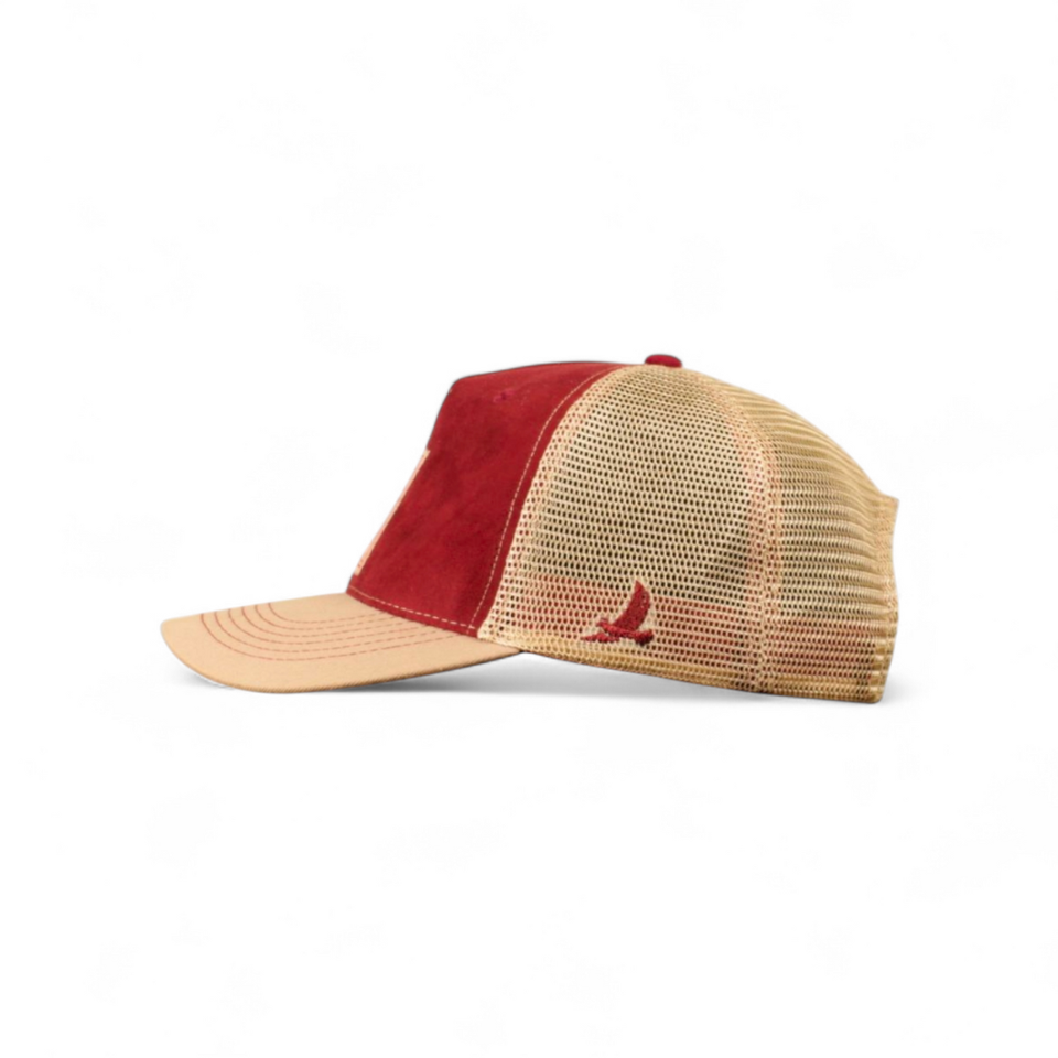 CASQUETTE ROUGE / BEIGE RYŌKŌ