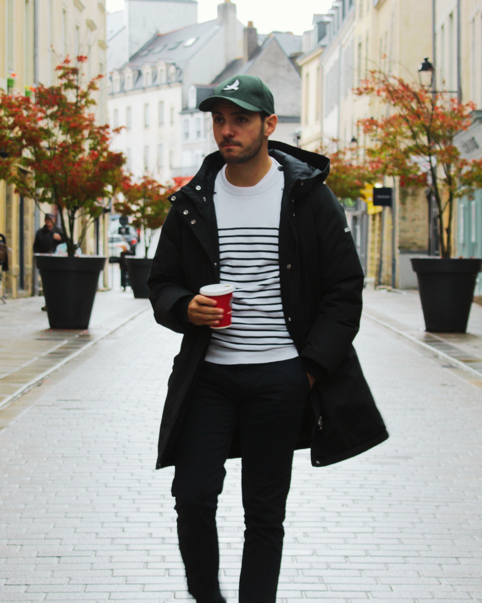 CASQUETTE "ORIGINE" VELOURS CÔTELÉ VERT SAPIN