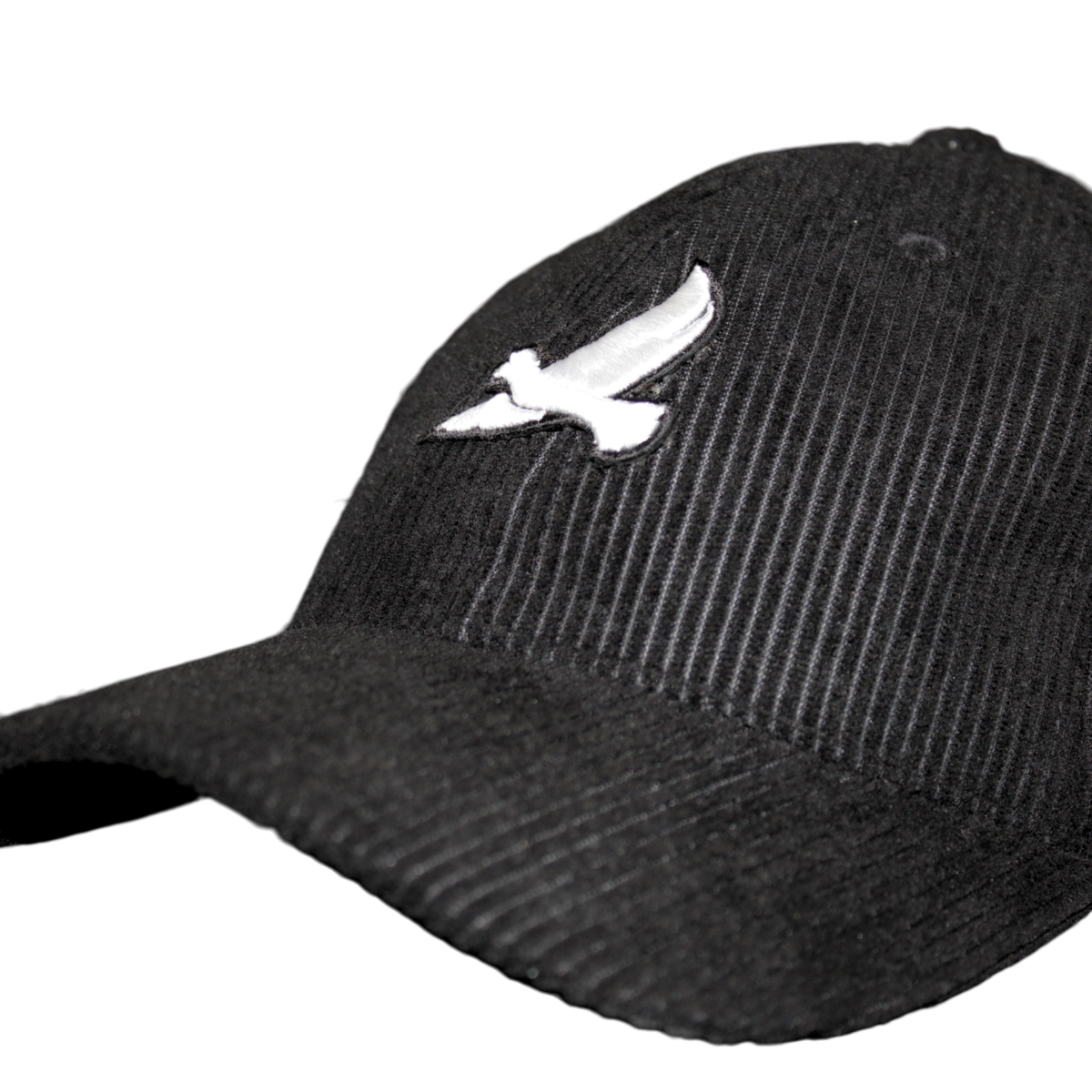 CASQUETTE "ORIGINE" VELOURS CÔTELÉ NOIR