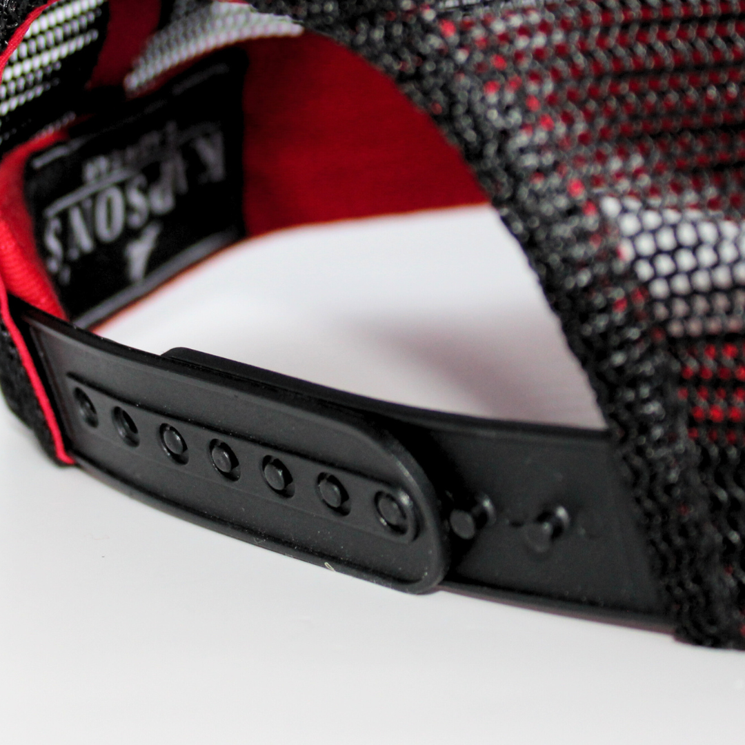 CASQUETTE "SIGNATURE" NOIR / ROUGE SPACE BURGER