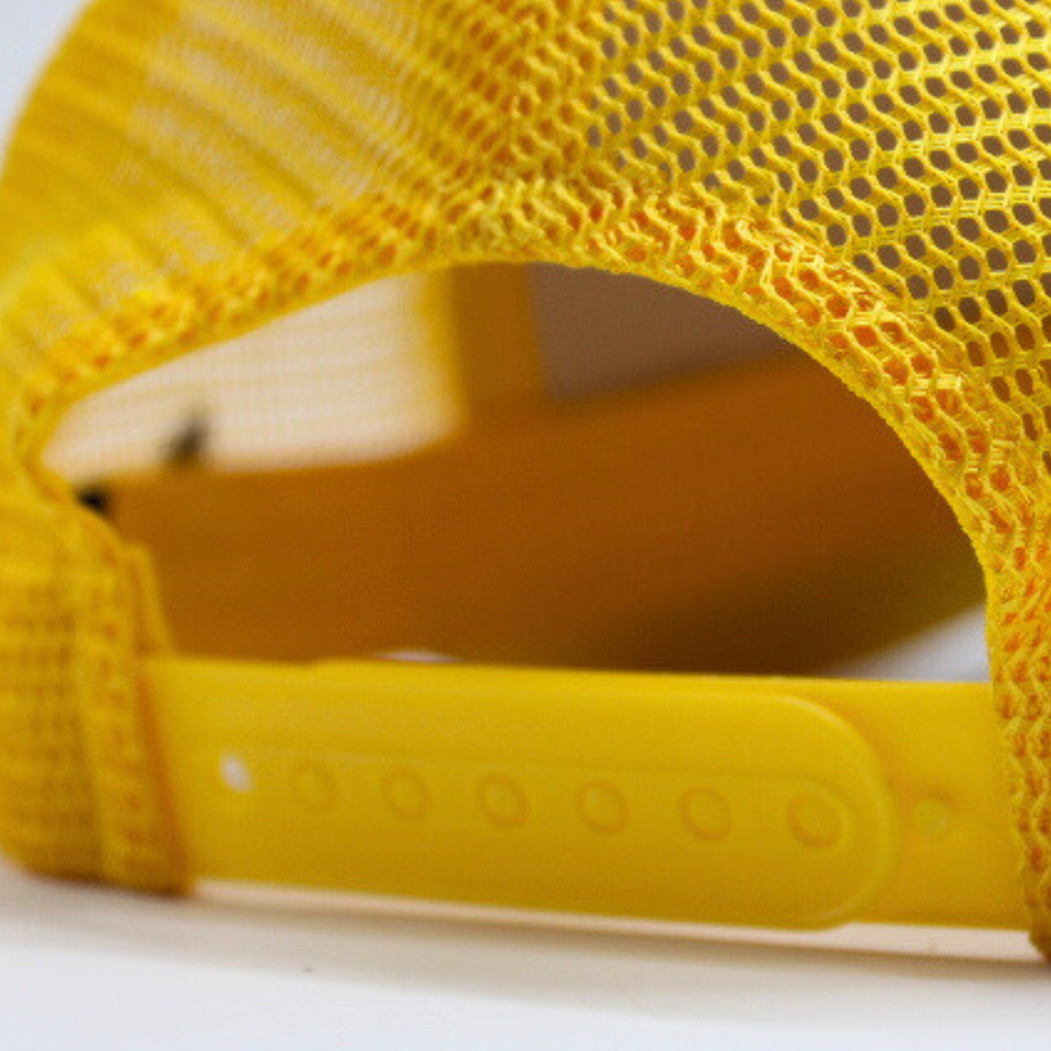 CASQUETTE GRIS / JAUNE GOD WORKOUT